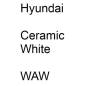 Preview: Hyundai, Ceramic White, WAW.